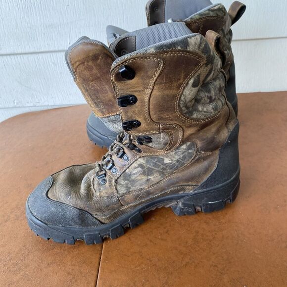 Red Wing Irish Setter Big Game Tracker 800 Gram GoreTex Camo Boots Size 11 1/2D main image 7